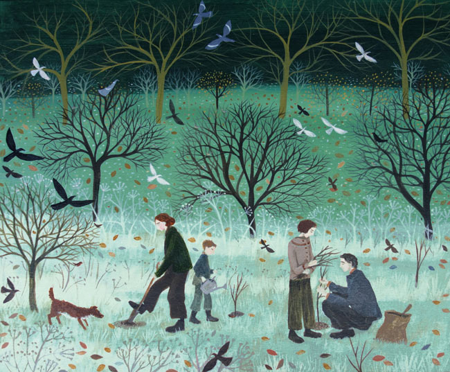 Planting Trees by Dee Nickerson