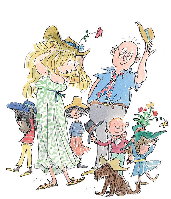 'H is for Hair' By Sir Quentin Blake