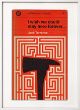 Load image into Gallery viewer, overlook the shining movie book print