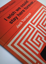 Load image into Gallery viewer, overlook the shining movie book print