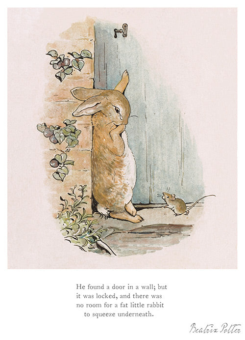 He found a door in the wall