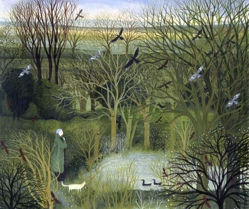 By the pond by Dee Nickerson
