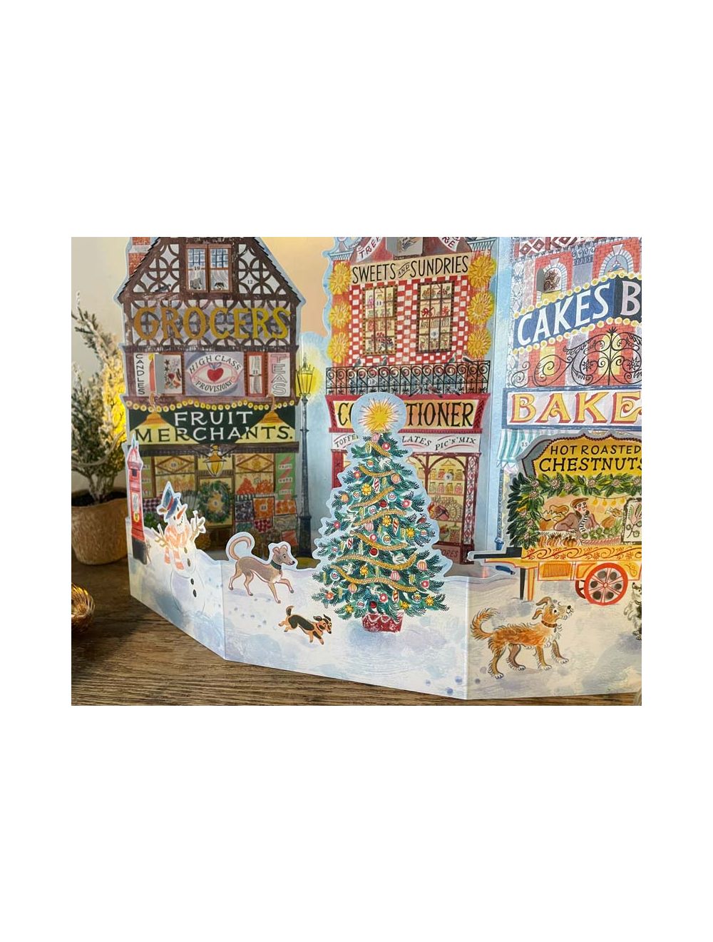High Street Advent Calendar by Emily Sutton