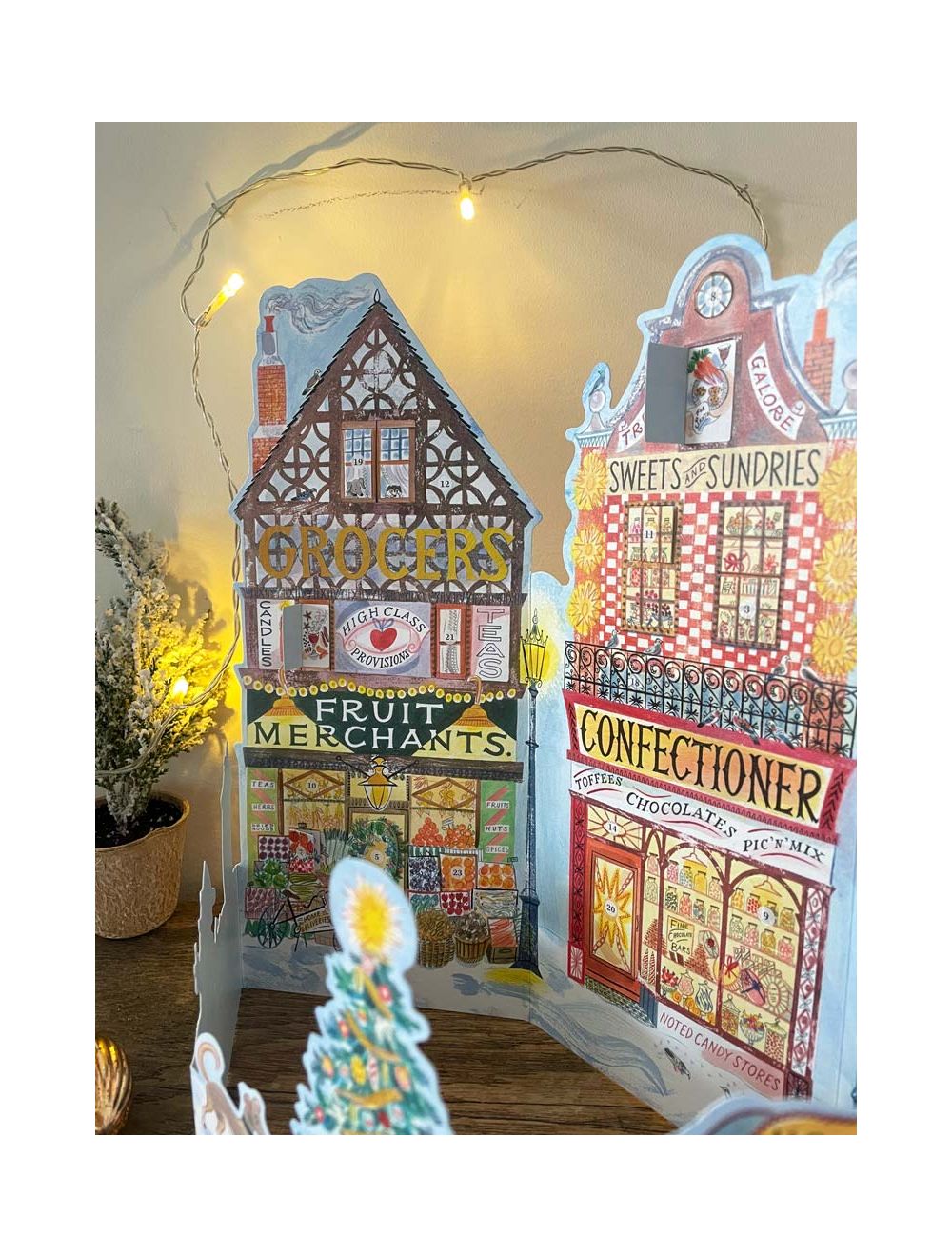 High Street Advent Calendar by Emily Sutton