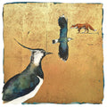 In the Autumn comes the Lapwing with Gold leaf, by Jackie Morris