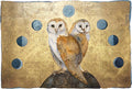 The Owl Moon with Gold leaf by Jackie Morris