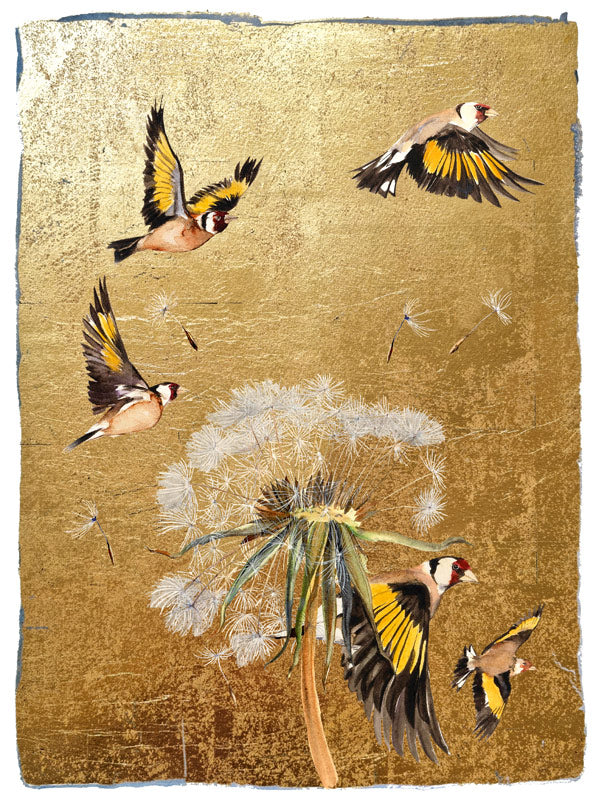 Charm on, Goldfinch - The Lost Words - Jackie Morris & Robert Macfarlane
