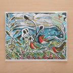 Midwinter Robins Advent Calendar by Angela Harding