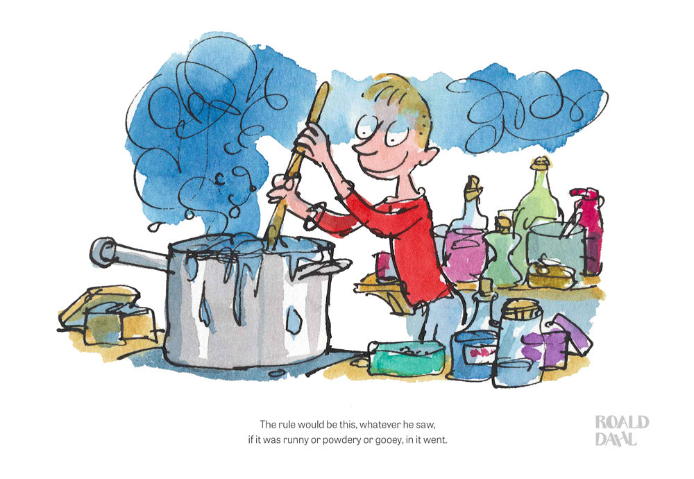 'Runny or Powdery or Gooey' from George's Marvellous Medicine