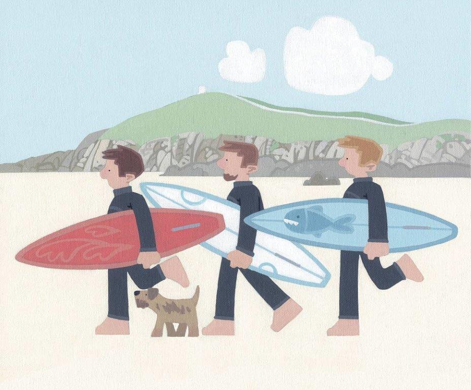 The Boys, Fistral Beach