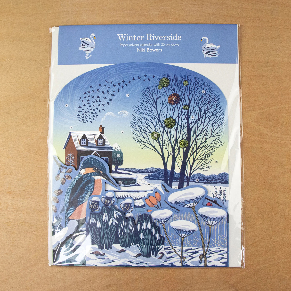Winter Riverside Advent Calendar by Niki Bowers