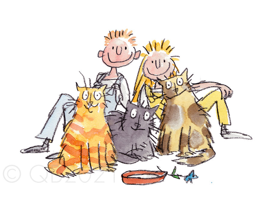 Three fat Cats