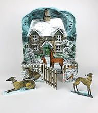 Load image into Gallery viewer, Christmas Cottage Advent Calendar By Angela Harding
