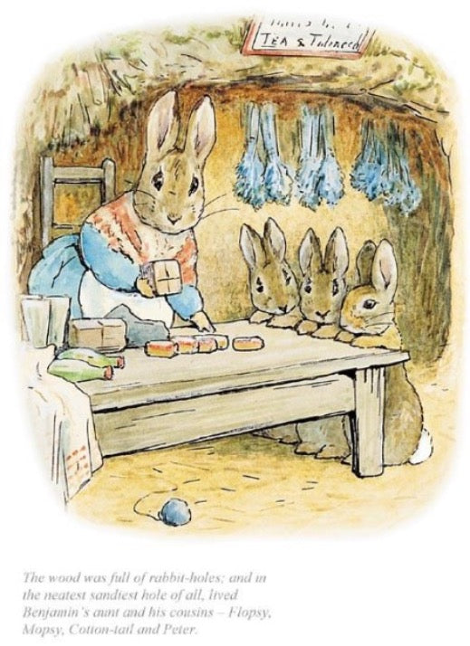 Beatrix Potter - The neatest sandiest rabbit hole of all
