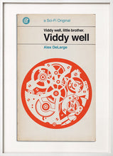 Load image into Gallery viewer, viddy well clockwork orange book cover movie print

