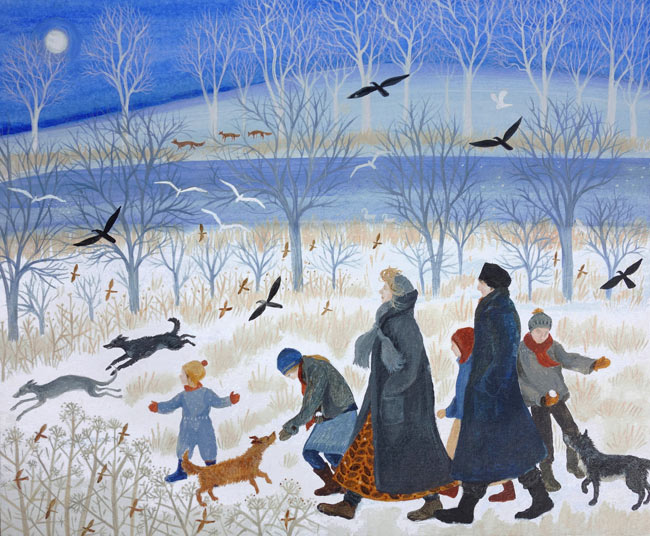 Winter on the Marsh by Dee Nickerson