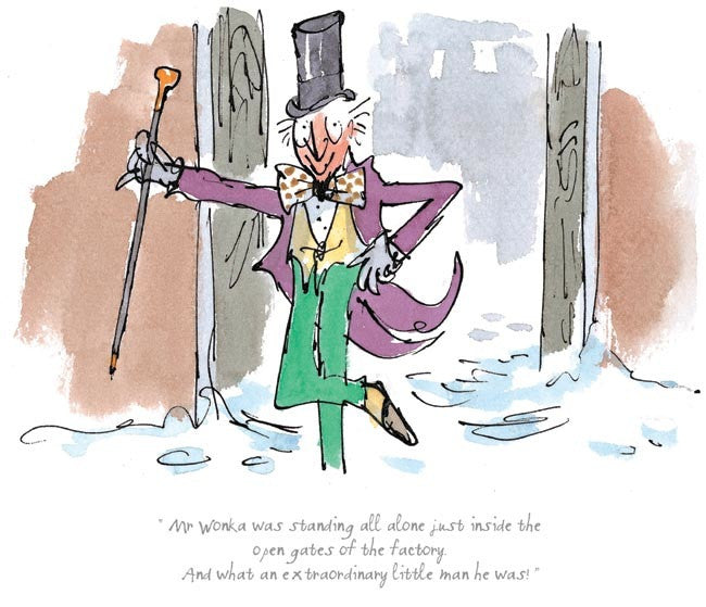 An extraordinary little man he was Roald Dahl & Quentin Blake