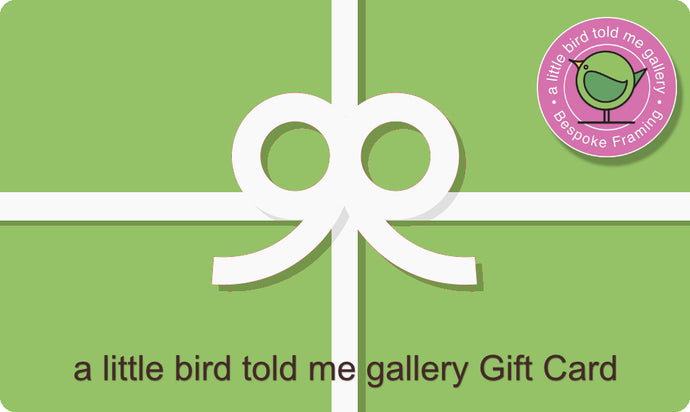 a little bird told me gallery Gift Card