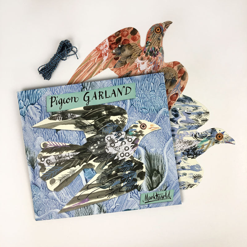 Pigeon Garland by Mark Hearld