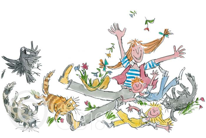 She isn't quite like other folk by Sir Quentin Blake