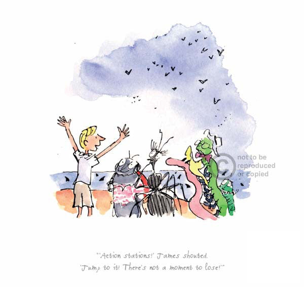 RD9114 - Roald Dahl - 'Action stations! James shouted 
