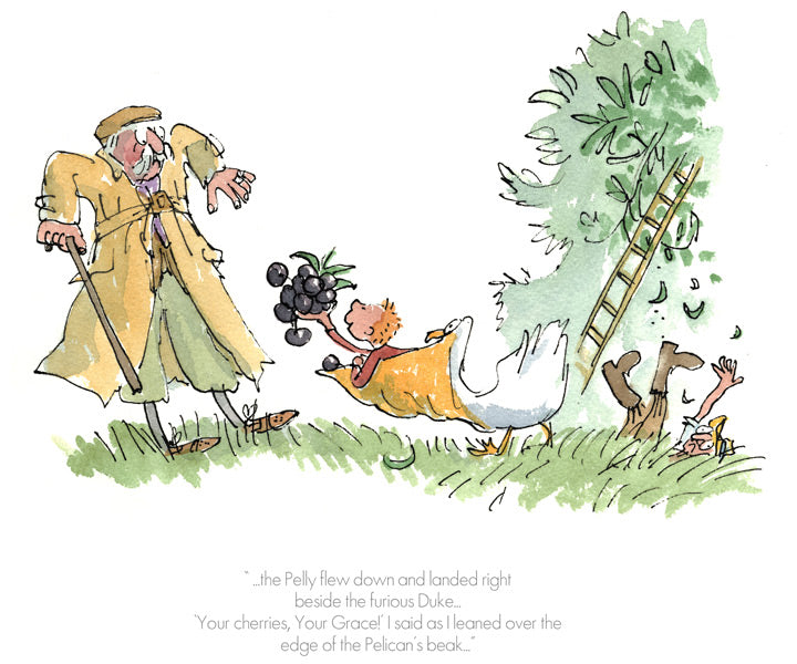 'Your cherries, your Grace!' by Sir Quentin Blake and Roald Dahl