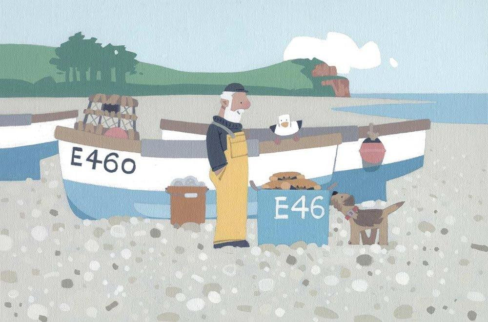 Sasha Harding - A Good Catch, Budleigh Salterton Beach