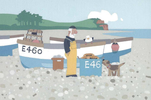 Sasha Harding - A Good Catch, Budleigh Salterton Beach